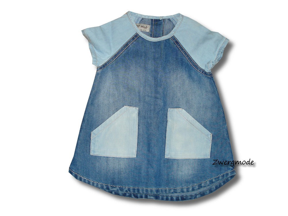 Next - Kleid Jeanskleid Mädchen blau Gr. 62-68