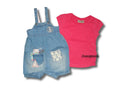 Next - Kombi Outfit Jeans Latzhose + Shirt Gr. 62-68 *NEU*