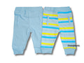 Nursery Time - 2er Pack Hosen blau + gestreift