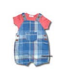Next - Kombi Outfit Latzhose + Body Gr. 62-68