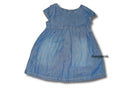 Next - Kleid Mädchenkleid Jeanskleid secondhand Mädchen blau Gr. 80
