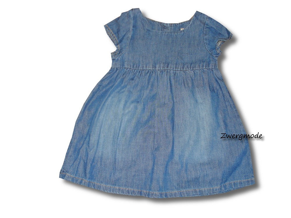 Next - Kleid Mädchenkleid Jeanskleid secondhand Mädchen blau Gr. 80