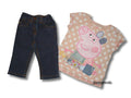 Next - Kombi Outfit Jeans + Shirt "Peppa Pig" Gr. 62-68