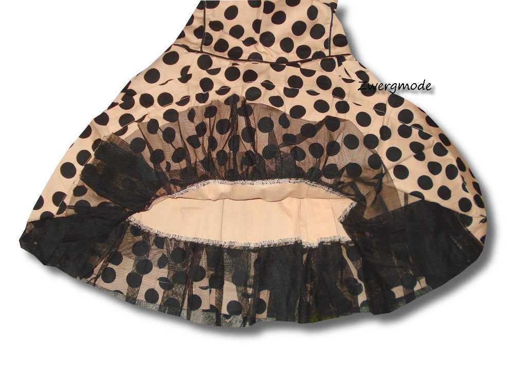 Next - Kleid Mädchenkleid Petticoat Polka Dots Festkleid secondhand Gr. 92