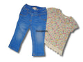 Next - Outfit Kombi Mädchenkombi Mädchen Jeans + Shirt Gr. 80