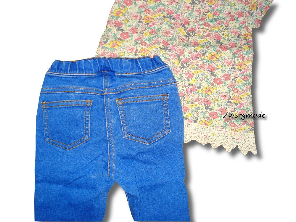 Next - Outfit Kombi Mädchenkombi Mädchen Jeans + Shirt Gr. 80