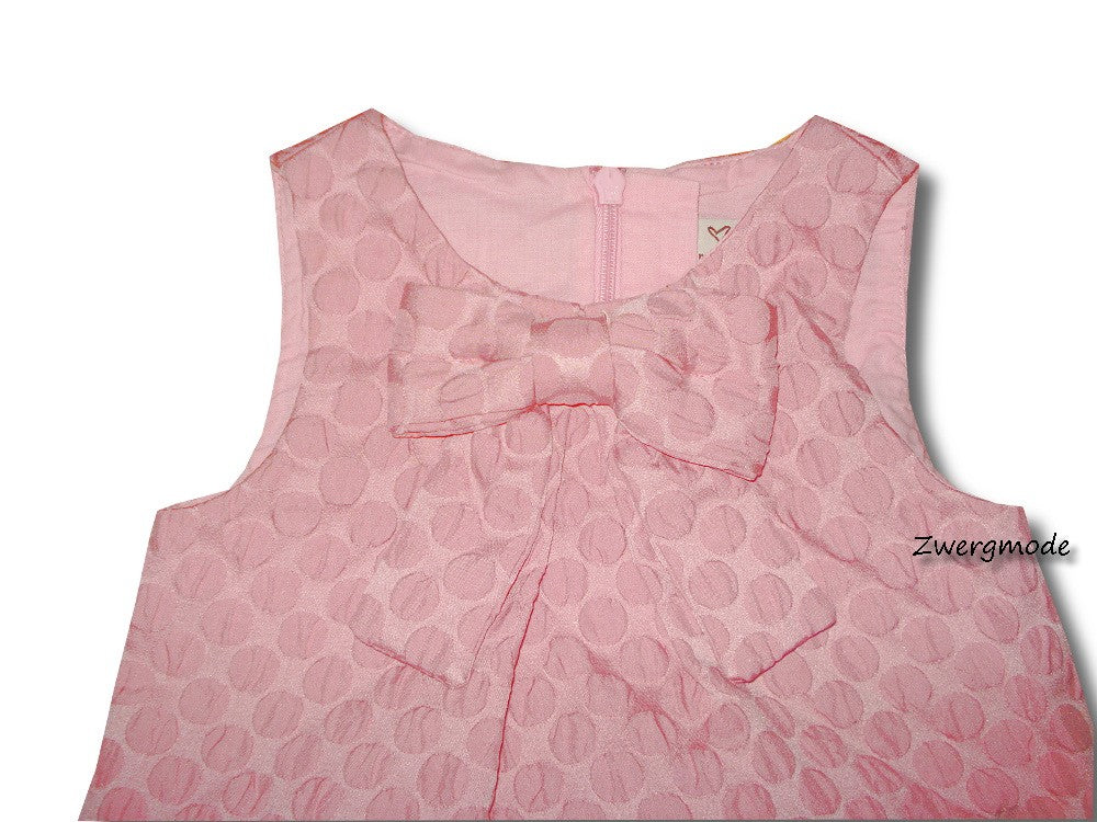 Next - Kleid Festkleid Mädchen rosa mit Schleife Gr. 86
