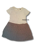 Next - Kleid Damen Mädchen schwarz weiss Flowers Gr. 116