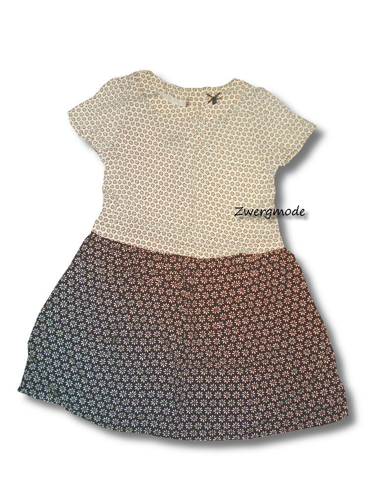 Next - Kleid Damen Mädchen schwarz weiss Flowers Gr. 116