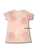 Next - Kleid Damen Mädchenkleid rosa mit Blumen Gr. 122