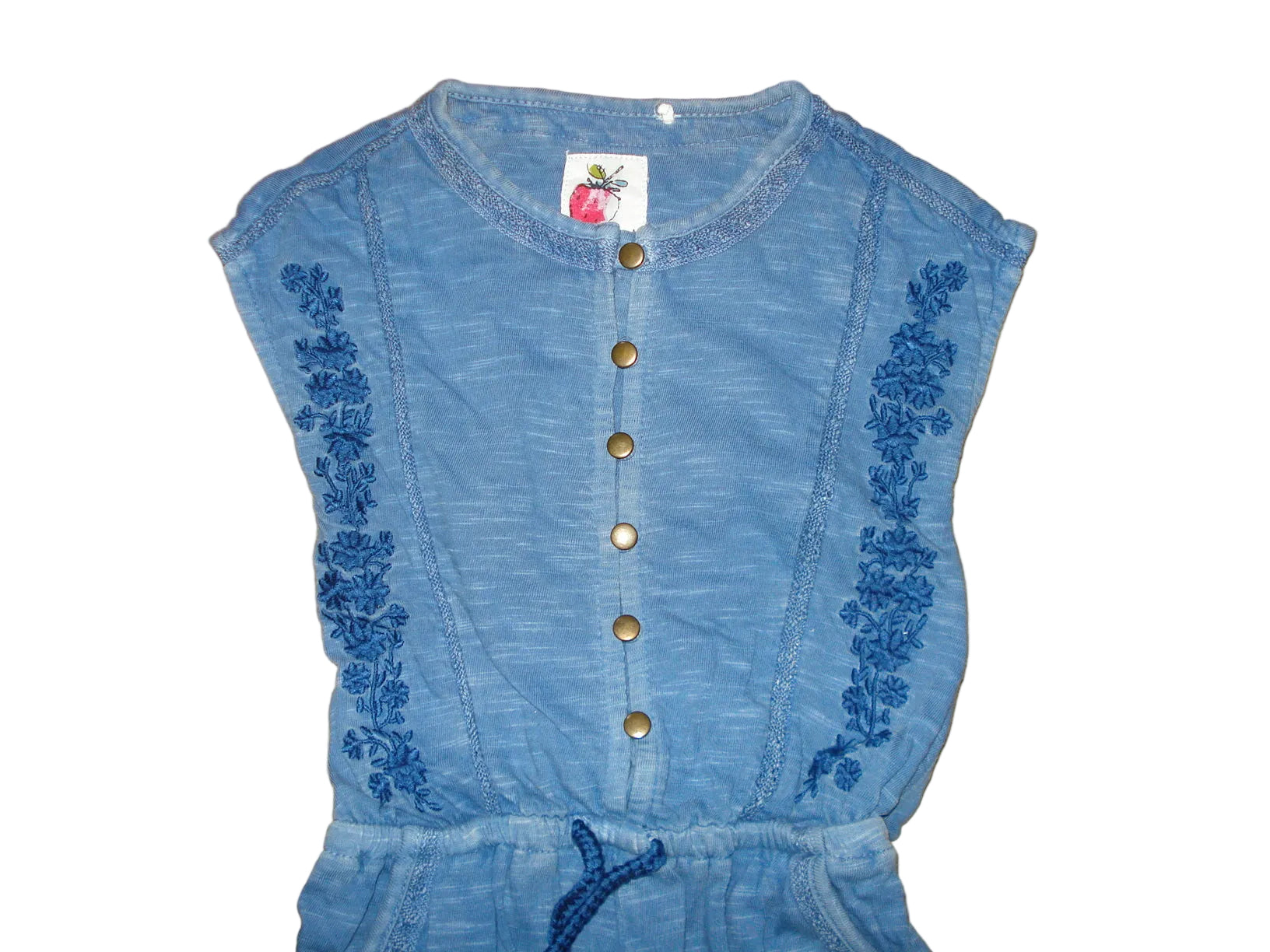 Next - Overall Einteiler Spieler blau Mädchen Baby secondhand Gr. 74