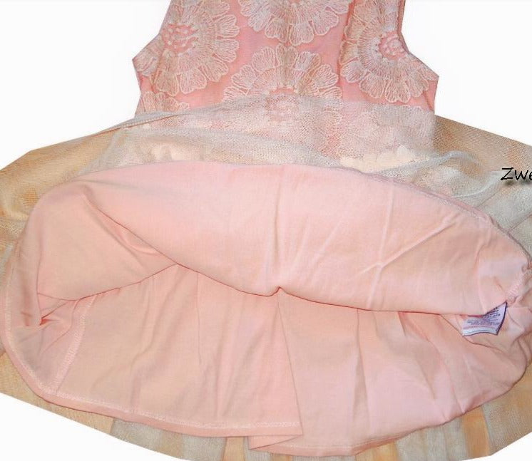 Next - Mädchen Kleid Festkleid rosa Tüll Gr. 80