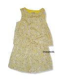 Next - Spieler Overall Einteiler Mädchen gelb Flowers Gr. 116