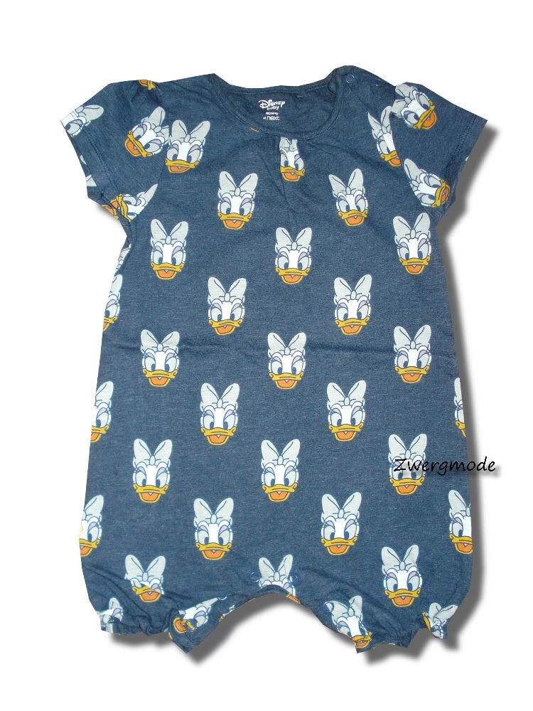 Next Baby - Disney Einteiler Strampler Overall Daisy Duck Baby Secondhand Gr. 86