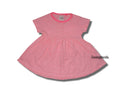 NEXT - Kleid Shirtkleid orange-weiss gestreift Gr. 74