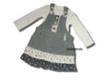Next - Kombi Outfit Kleid Latzkleid + Body Gr. 74