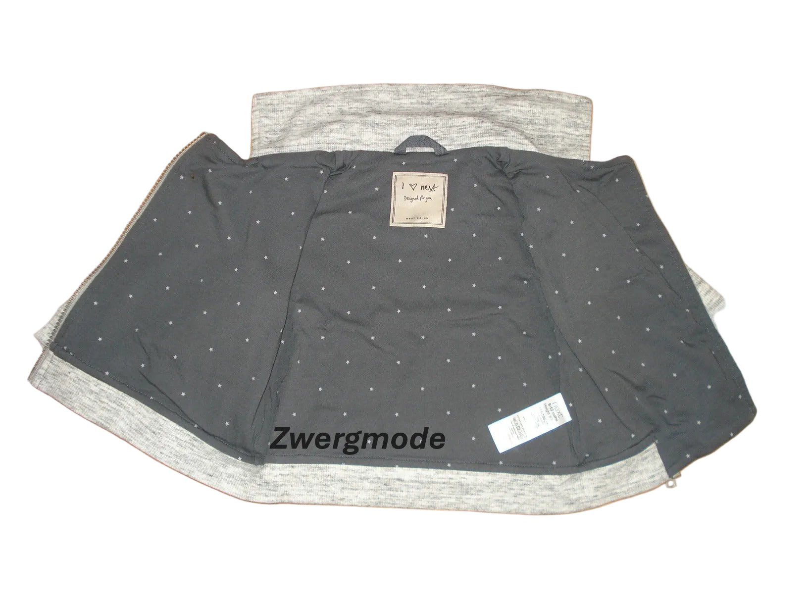 Next - Jacke Jungenjacke Mädchenjacke grau secondhand Gr. 80