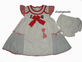 Baby C - Kombi Set Outfit Kleid Mädchenkleid Hose und Haarband Gr. 86-92 *NEU*