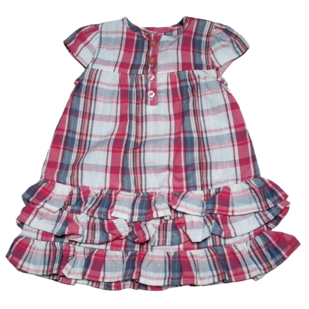Minoti - Kleid Mädchenkleid Mädchen kariert Gr. 68-80 und 80-86 *NEU*
