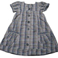 Next - Kleid Kariert Mädchenkleid Second hand Gr. 104