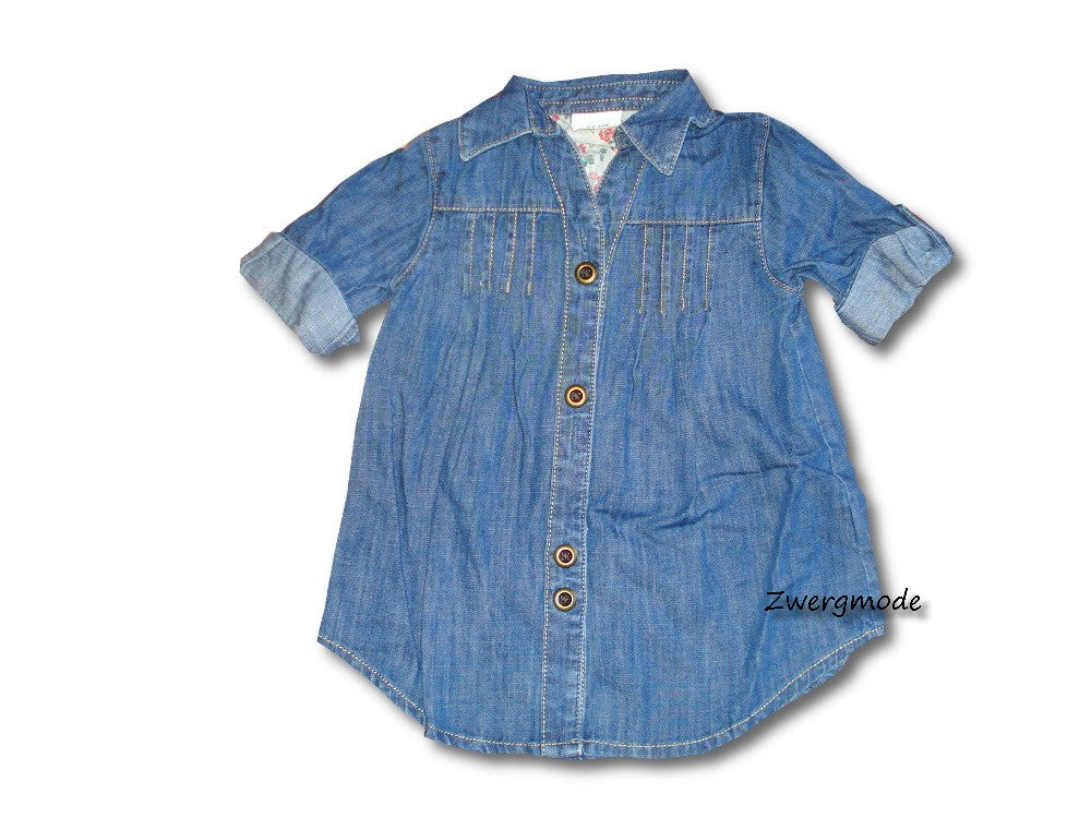 Next - Kleid Mädchen Jeanskleid blau Gr. 74