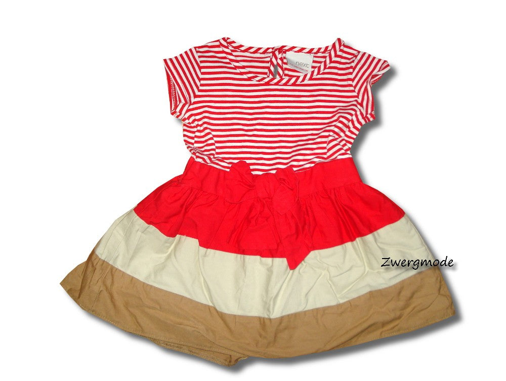 Next - Kleid Festkleid Mädchen Mädchenkleid mit Schleife Gr. 62-68