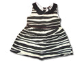 Next - Kleid Mädchen second hand schwarz weiss Gr. 80