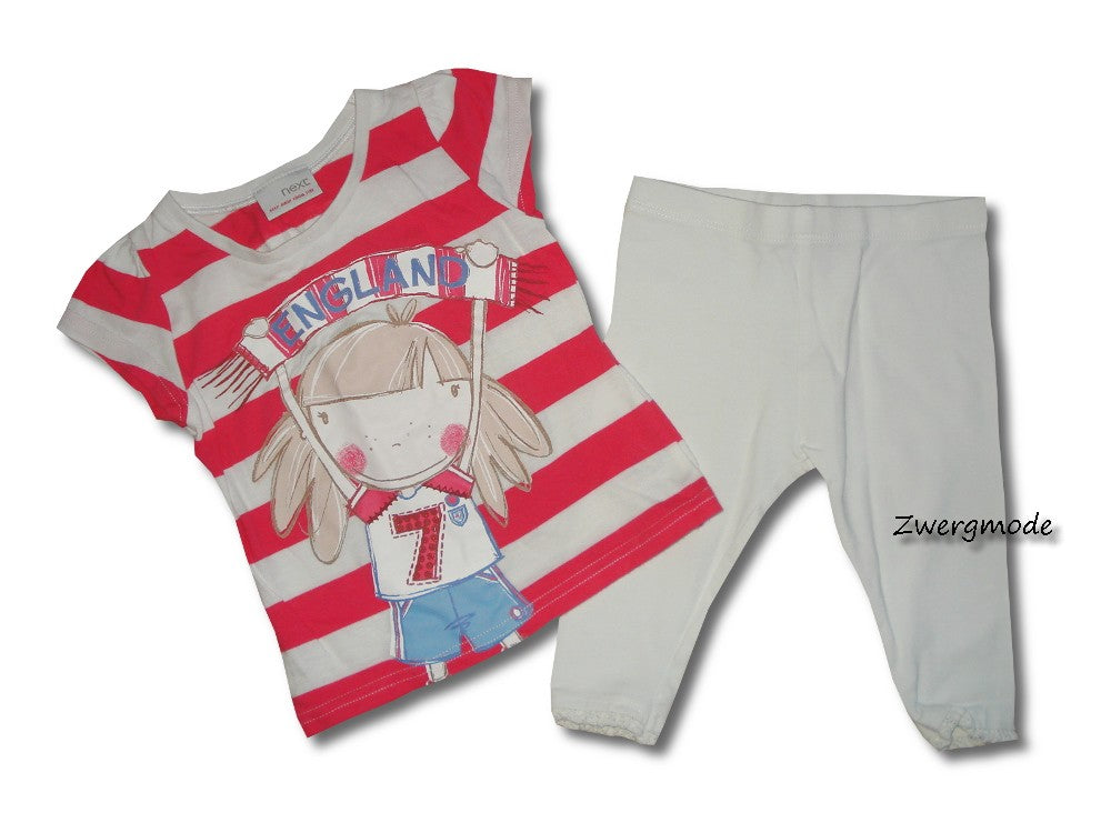 Next - Kombi Outfit Mädchen Leggins und Shirt Gr. 74