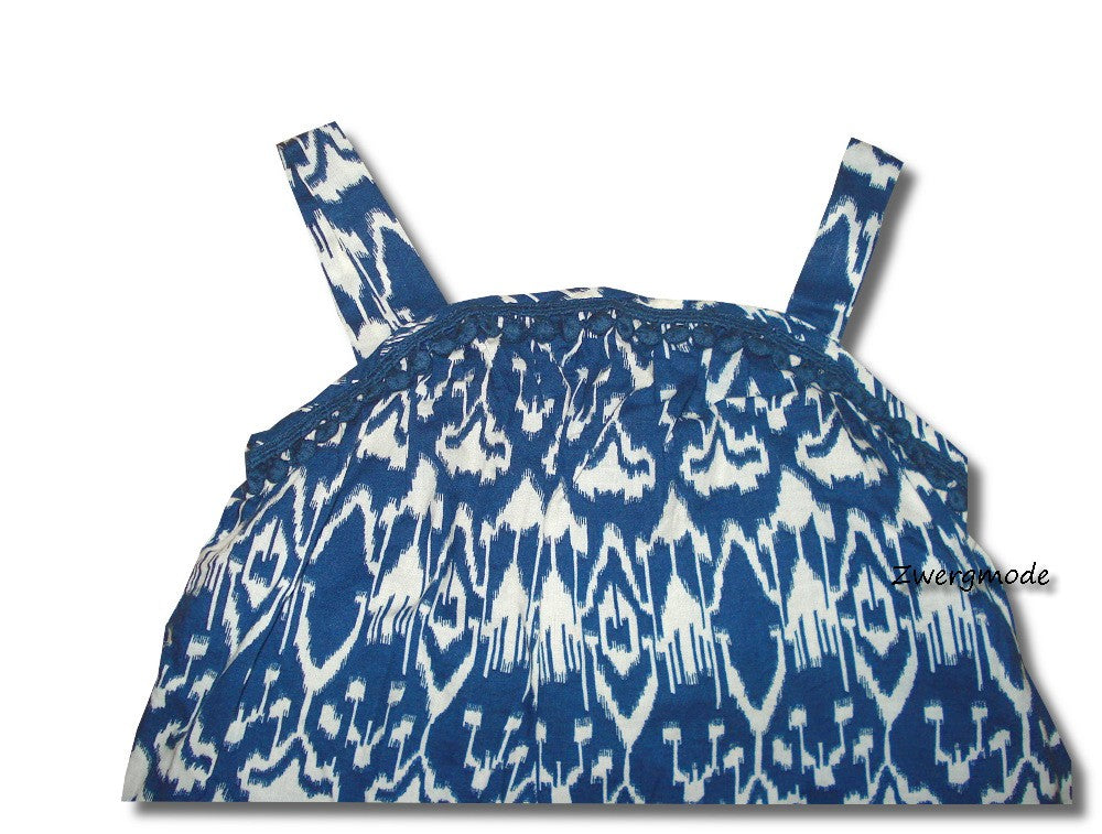 Next - Overall Spieler Einteiler Mädchen blau weiss Gr. 62/68