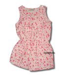 Next - Overall Spieler Mädchenspieler Einteiler rosa "Flowers" Gr. 110