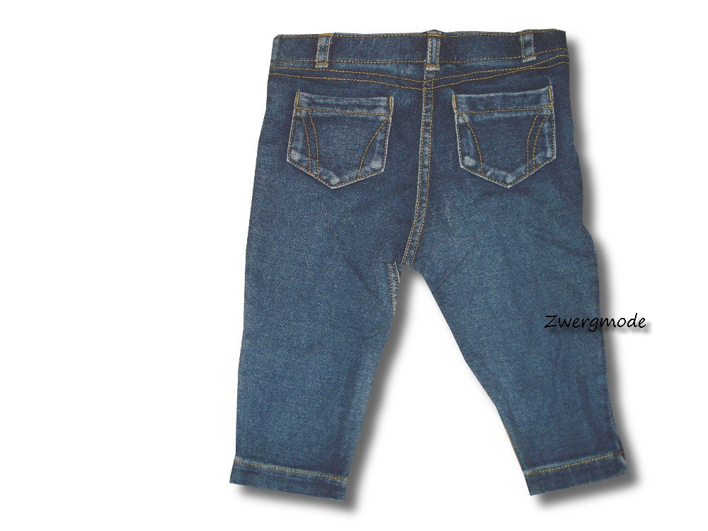Next - Kombi Outfit Mädchenkombi Jeans + Tunika blau Orange Gr. 74
