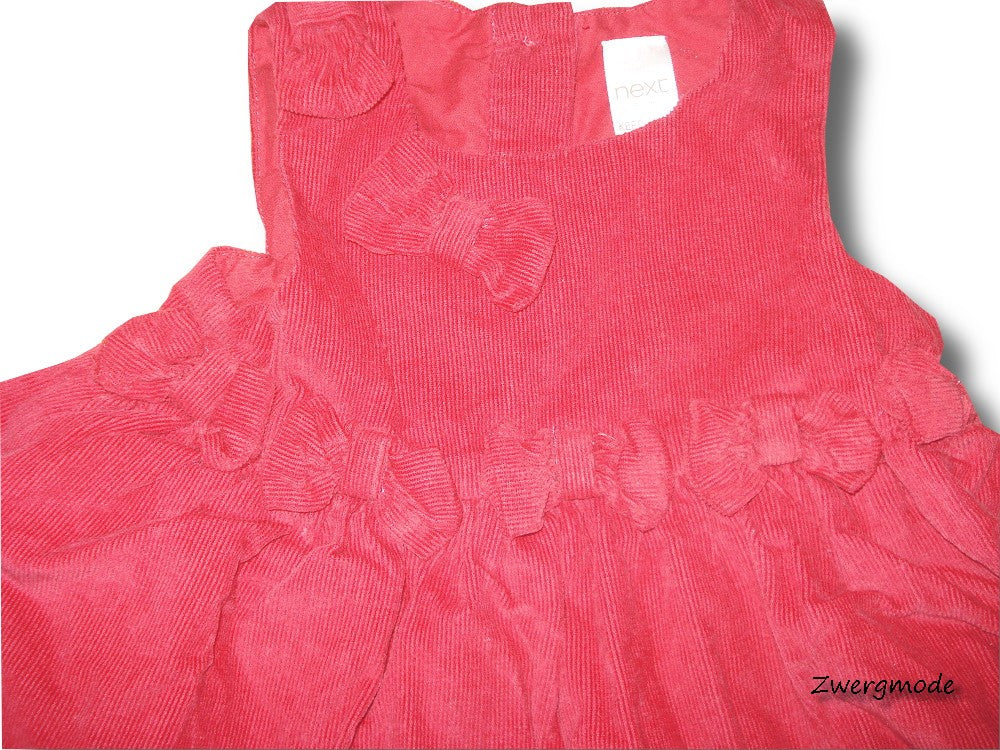 Next - Kleid Cordkleid Festkleid rot Gr.  56 und 62