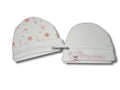 Tiny Me - 2 Mützen Hüte "Playtime" weiss-rosa *NEU*