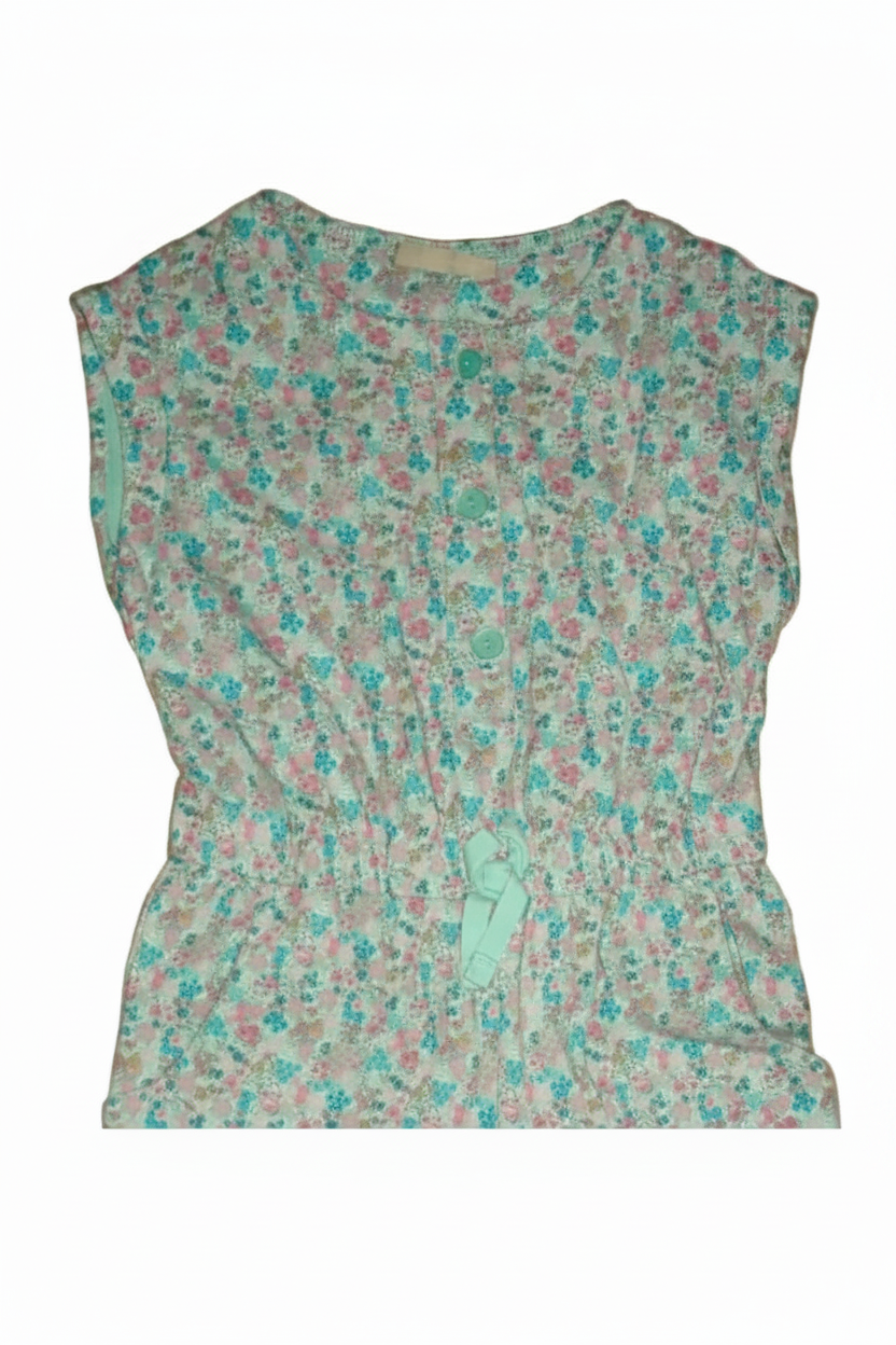 Next - Einteiler Jumpsuit Strampler Overall Blumen Mädchenspieler Gr. 104