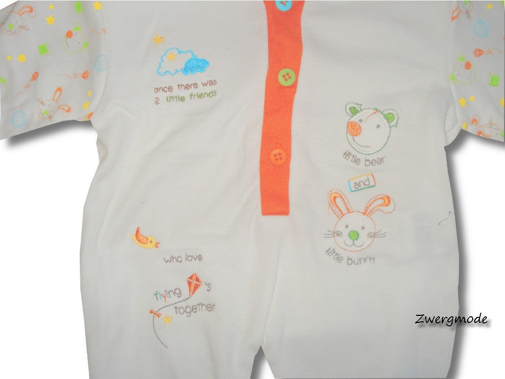 Nursery Time - Overall mit Kapuze "Little Bear and Bunny" *NEU*