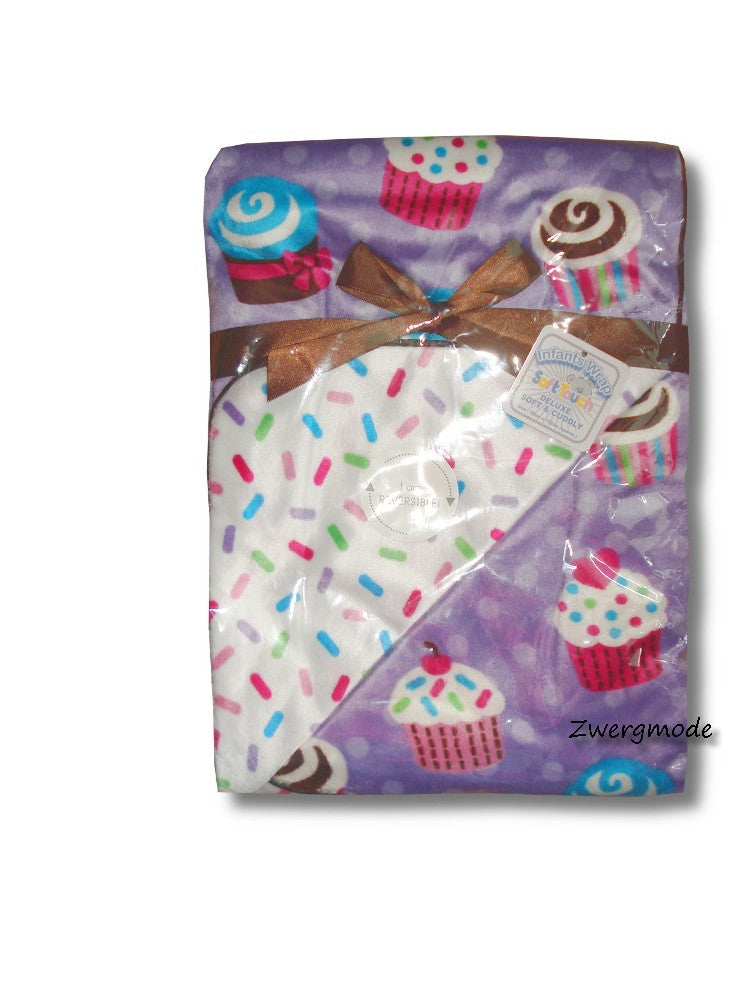 Soft Touch - Babydecke Kuscheldecke 76x102 cm "Cupcakes" *NEU*