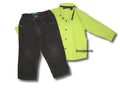 Next - Kombi Outfit Set Jeans + Hemd Gr. 86