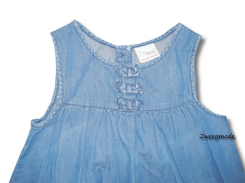 Next - Jeanskleid Mädchenkleid Kleid blau secondhand Gr. 110