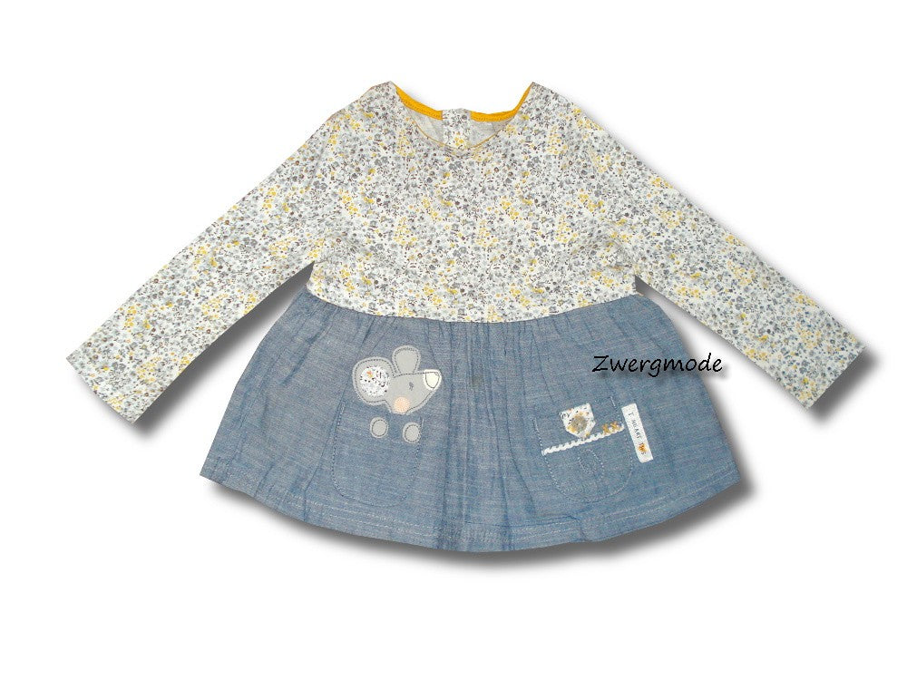 Next - Kleid langarm mit Maus Gr. 74