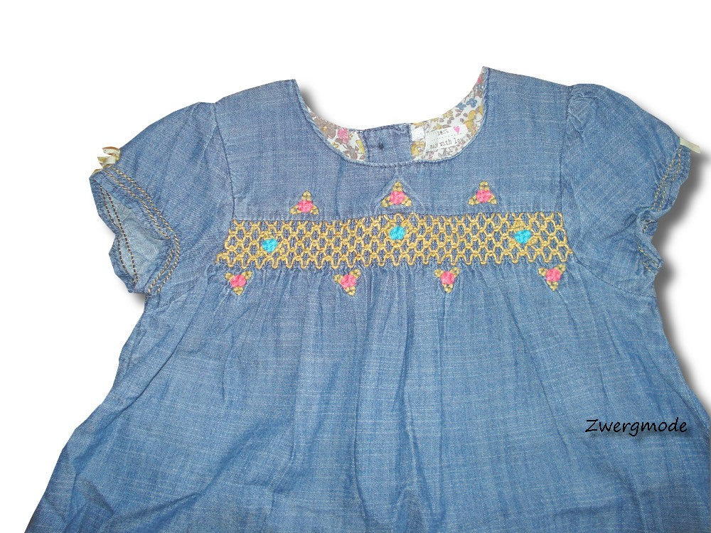Next - Kleid Mädchenkleid Mädchen Jeanskleid blau Gr. 86