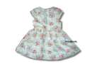 Next Kleid Festkleid Mädchenkleid weiss "Flowers" Blumen Gr. 80