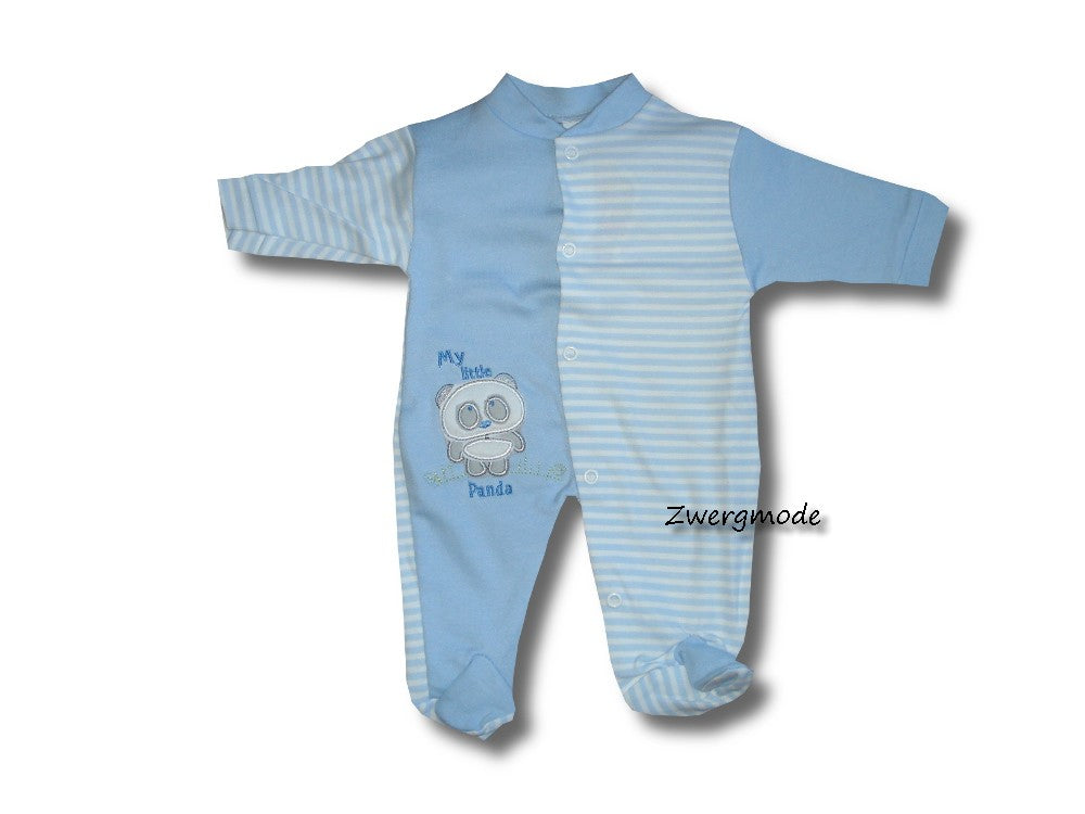Angel Kids - Strampler Einteiler blau "My Little Panda" Gr. 56, 62, 74 *NEU*