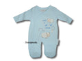 Nursery Time - Strampler Einteiler Schafe blau Gr. 40 *NEU*