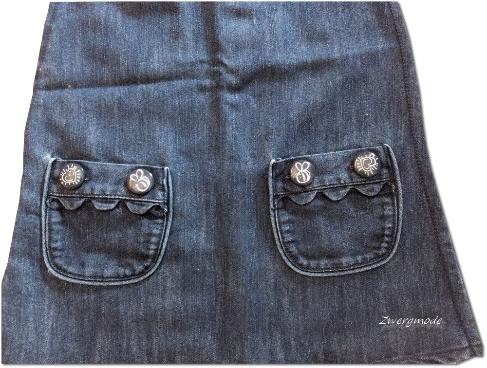 Next - Kleid Mädchen Jeanskleid blau Gr. 74 und Gr. 80