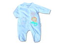 Nursery Time - Strampler Fleece blau mit Tieren Gr. 56/62 und 62/68 *NEU*