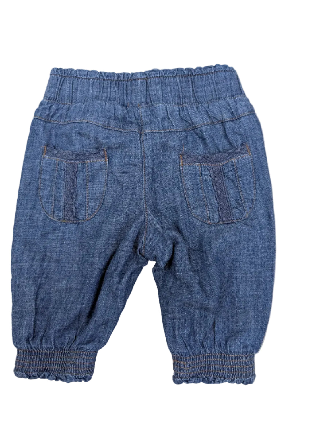 Next - Hose Jeanshose Mädchenhose blau secondhand Gr. 50-62