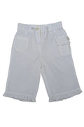 Next - Hose Leinenhose Mädchenhose weiss Gr. 50-62