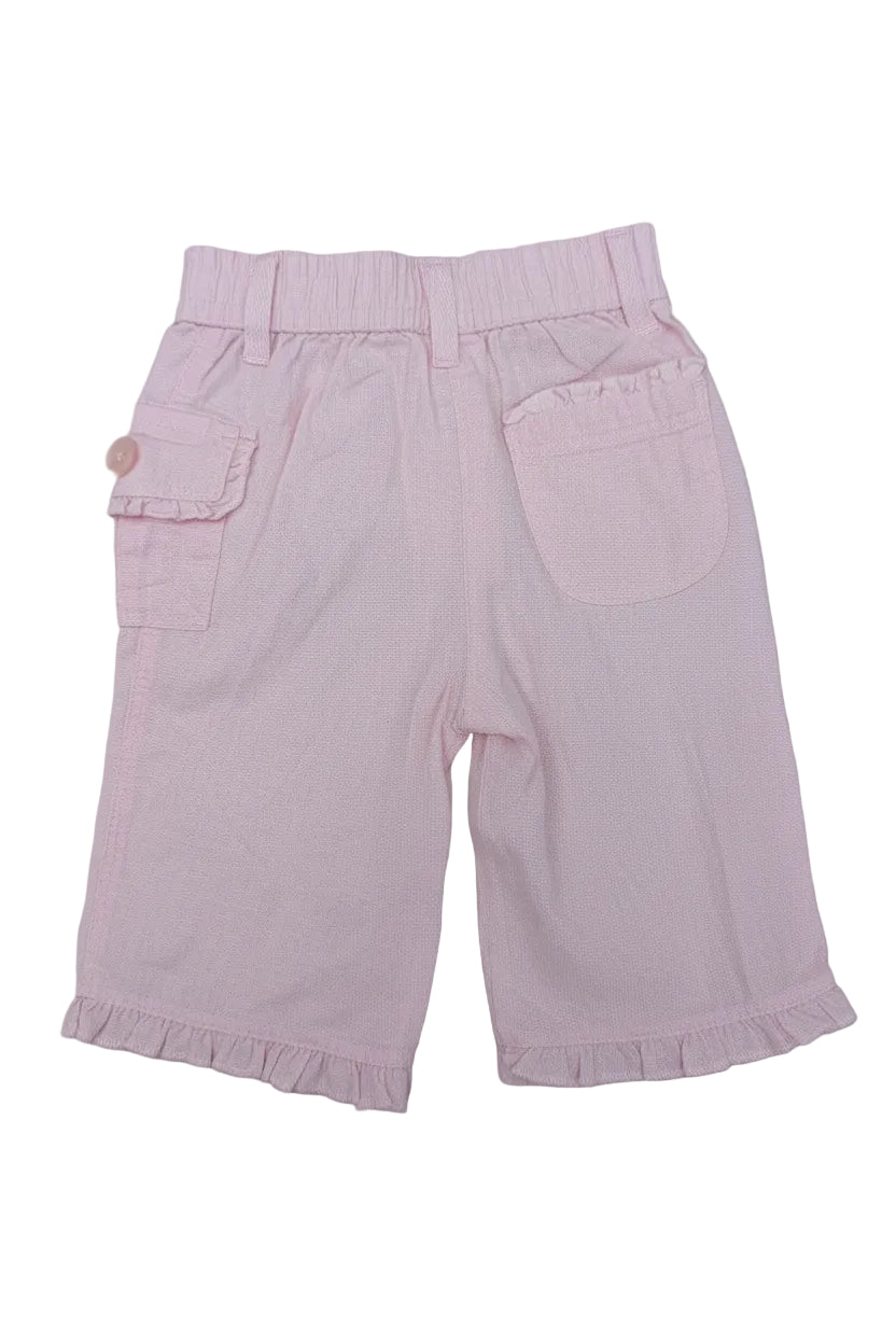 Next - Hose Leinenhose Mädchenhose rosa Gr. 50-62