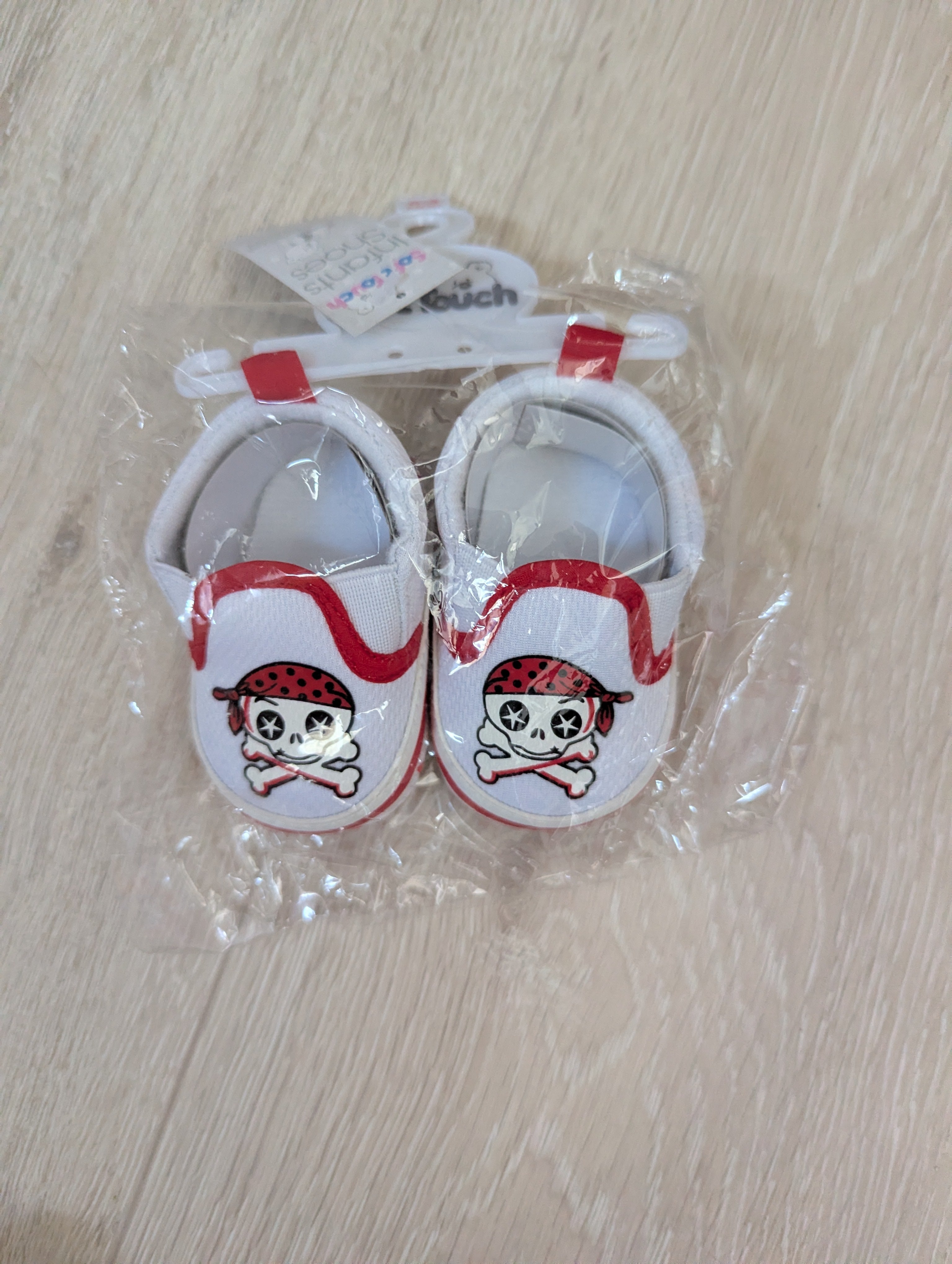 Soft Touch - Babyschuhe Baby Schuhe Krabbelschuhe Pirat Gr. 50-62 *NEU*