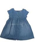 Next - Kleid Jeanskleid Mädchenkleid Mädchen second hand blau Gr. 104